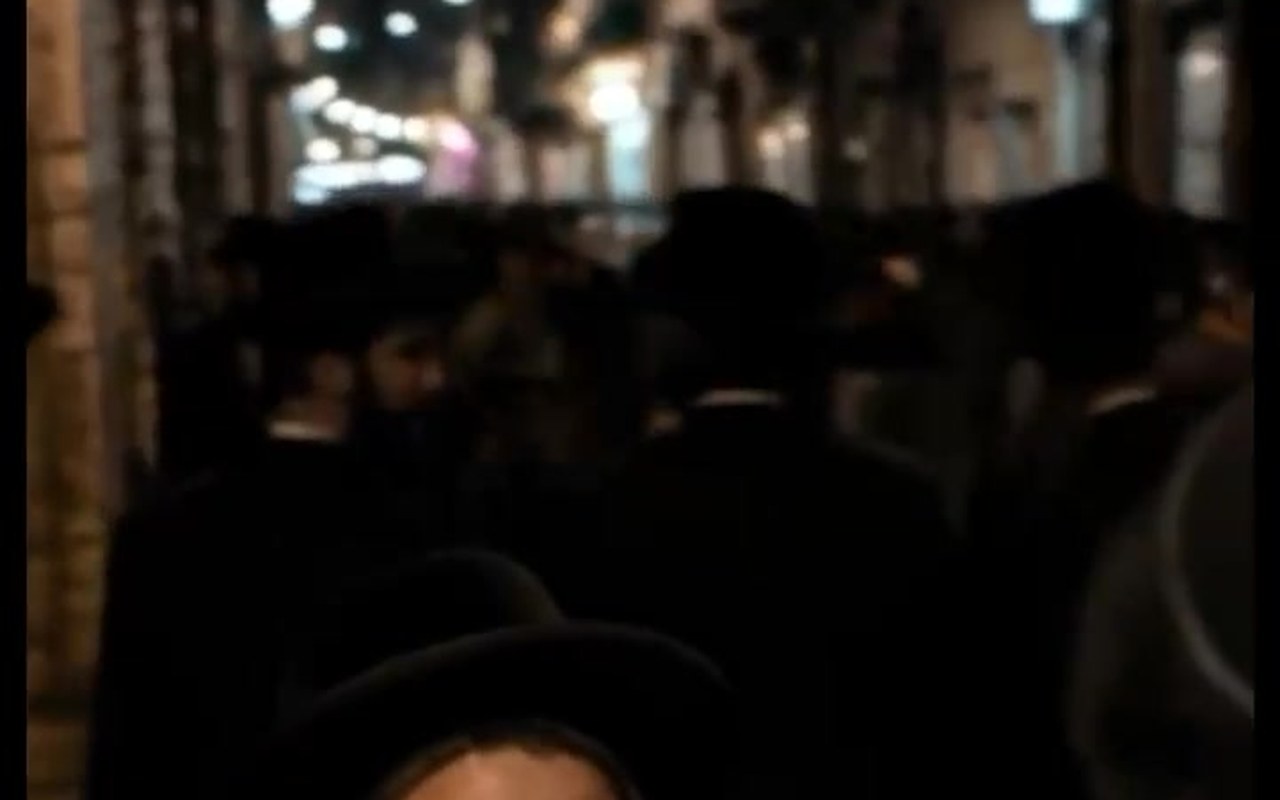 סצנת העימות מתוך הסרטון «ש״ס, תיקנו לכם» לעמוד החדשות