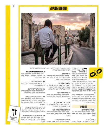 עיתון הציבור החרדי, עמוד 21